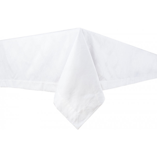 Tablecloth Chain, white, 150x150cm