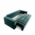 Sofa bed Elazaro, Monolith 37, green, H92x247x97cm