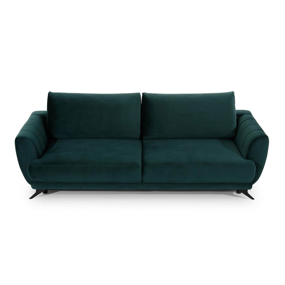Sofa bed Elmego, Monolith 84, gray, H90x242x95cm
