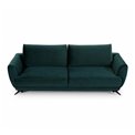 Sofa bed Elmego, Monolith 48, yellow, H90x242x95cm