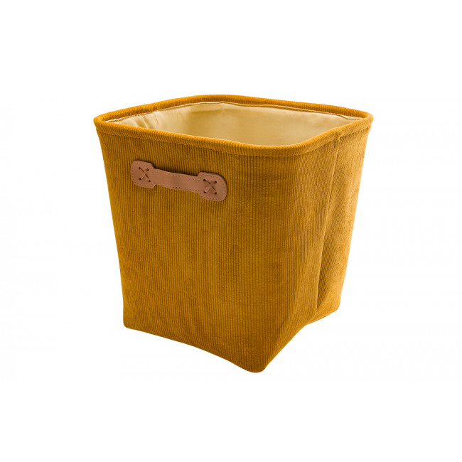 Basket, yellow colour, 31x31cm