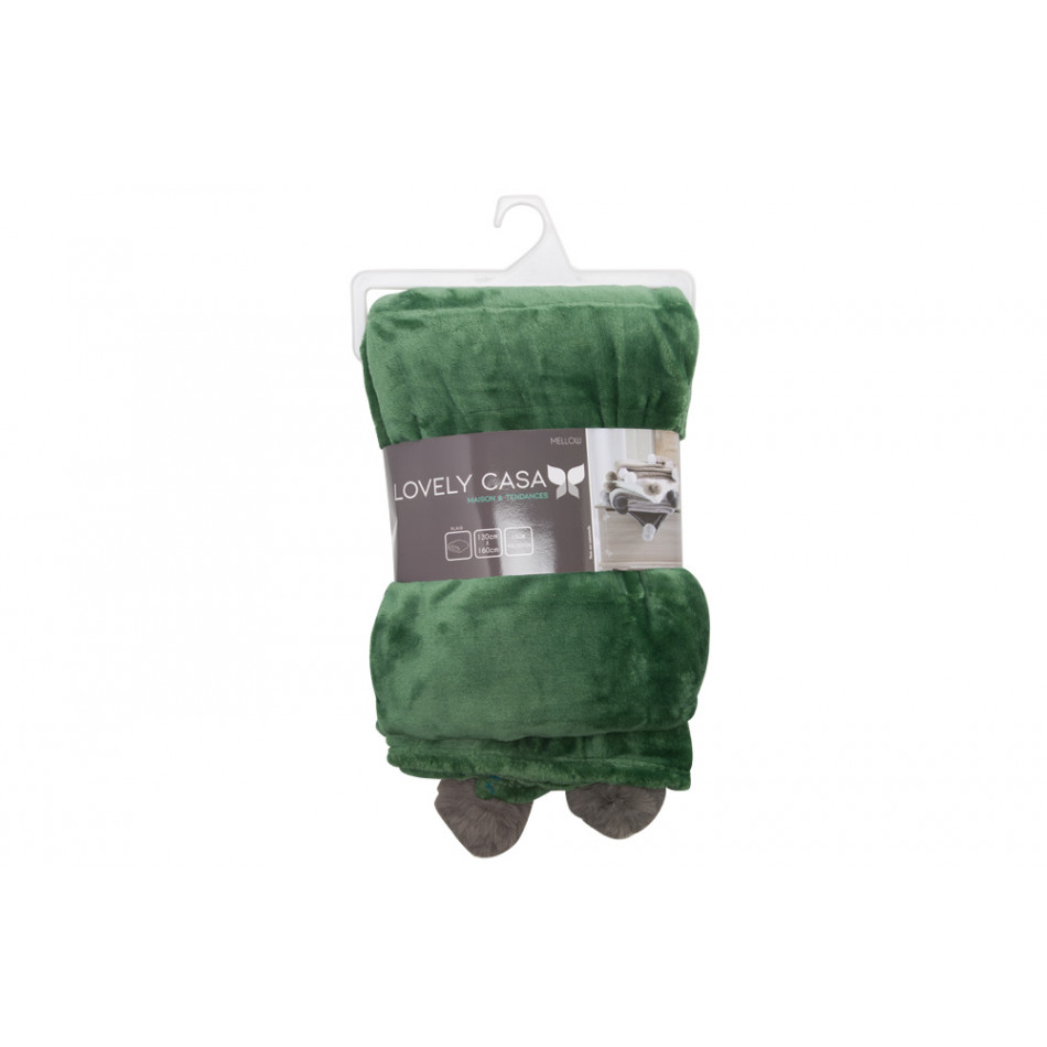 Blanket Mellow cactus, 130x160cm