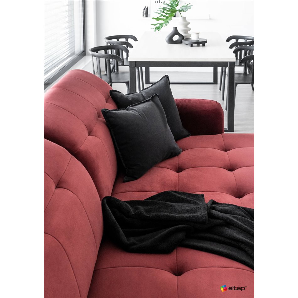 Угловой диван Elorelle R, Berlin 01, серый, H105x225x160см