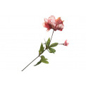 Искусственная роза, розовая, 60x10cm
