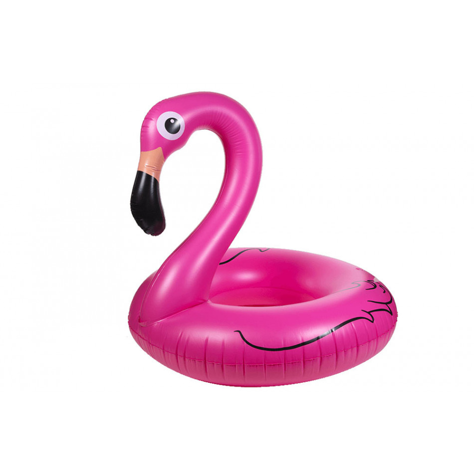 Надувное Детское плавающее кольцо Фламинго, 110х95см