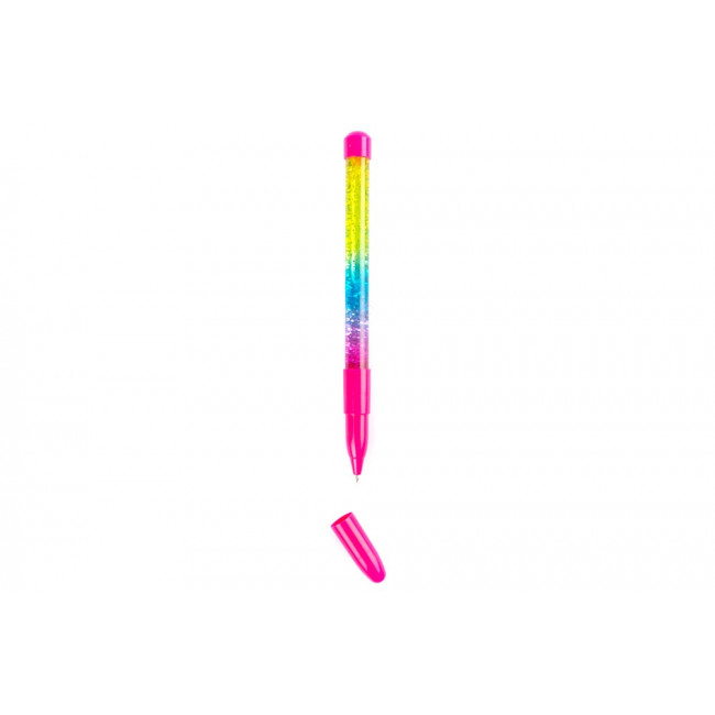 Пластиковая ручка Liquid Glitter, 19,5см