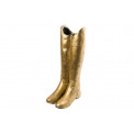 Umbrella holder Boots, golden, 20x25x58cm