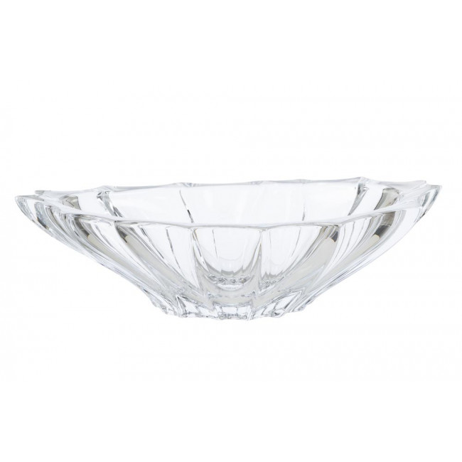 Crystal bowl Plantica, H9.5x36x20cm