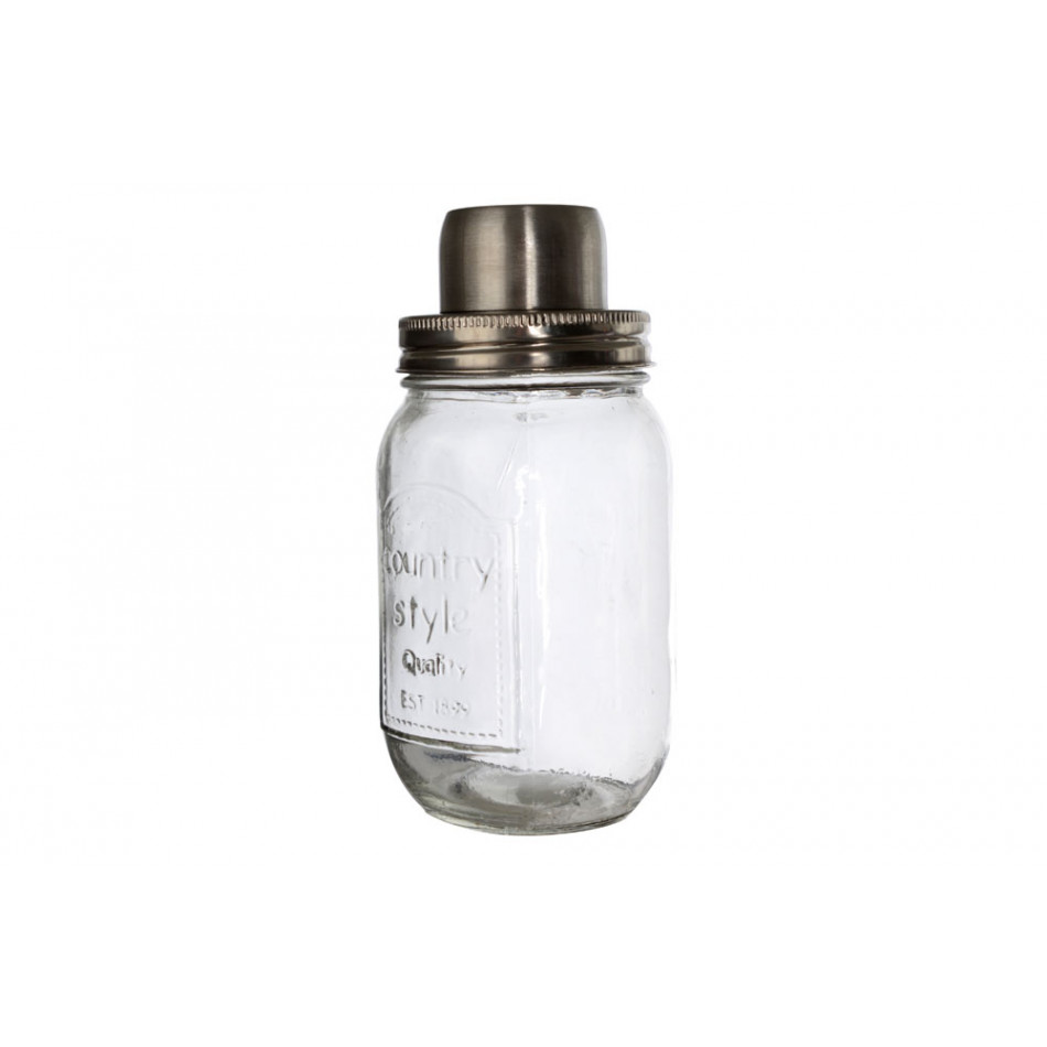 Cocktail Shaker Country Style, 500ml, H17x8cm