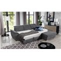Corner sofa Eltrevisco L, Paros 06, gray, H100x272x216cm