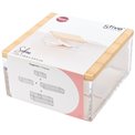 Organizer Selena bamboo small square, 9.6x9.6x5.35cm