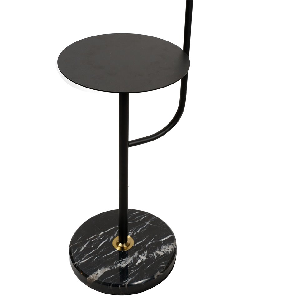 Floor lamp Soler, black,  E27 60W, H150x30cm