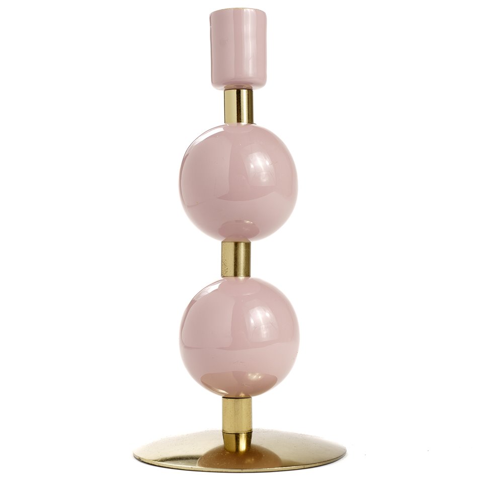 Candle holder Bulbat M, pink, H18cm, D8.5cm