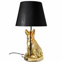 Decorative table lamp French Bulldog,  H58.5  D33cm, E27 40W(MAX)