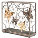Deco napkin holder Butterfly, 15.5x14.5x6.5cm