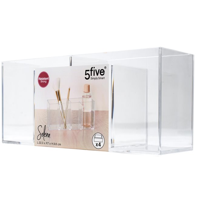 Organizer Selena 4 compart, 22.3x7x H9.8cm