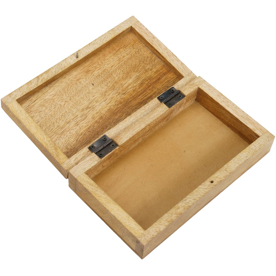 Wooden box Sun/Moon S, 14x12x16.5cm