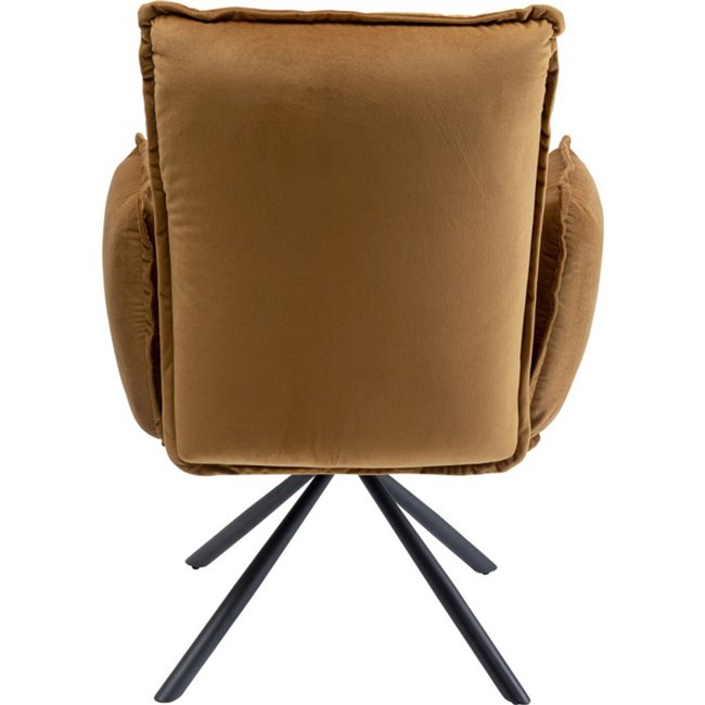 Chair Chelsea, brown, 90x65x60cm, seat height 49cm