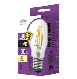 LED Light Bulb 8W E27, 1060 lm, 2700K