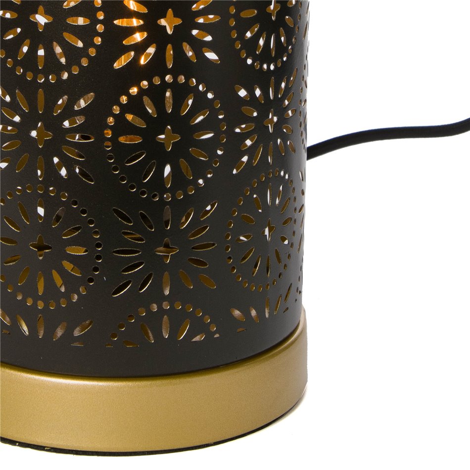 Table lamp Gypsy, grey, E14, 25W(MAX), H21cm