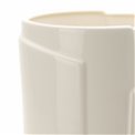 Vase Auda, cream/shiny, 20x20x45cm