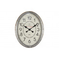 Iron wall clock Cafe de Marquerite, H68x54x6cm