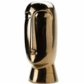Ваза Easter head tall, золотого цвета, H35cm, D15cm