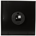 Wall clock Be Square, black/white, 35x35cm