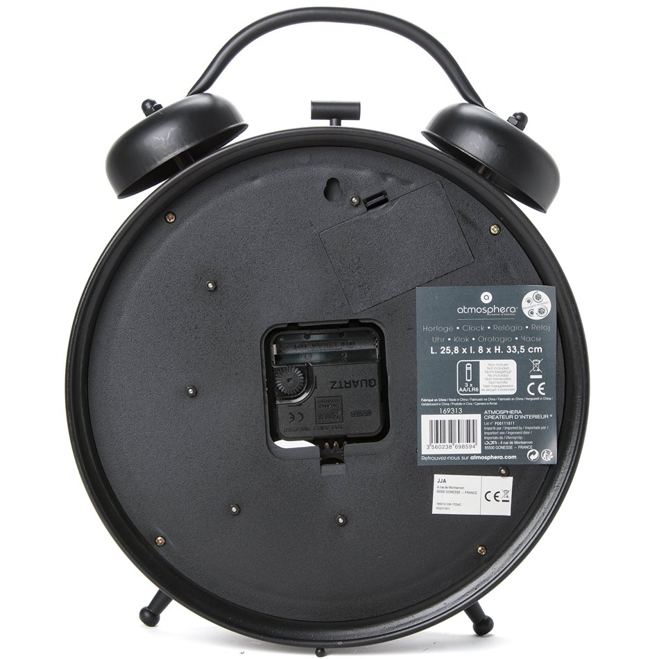 Table clock Meca, 26x33.5cm