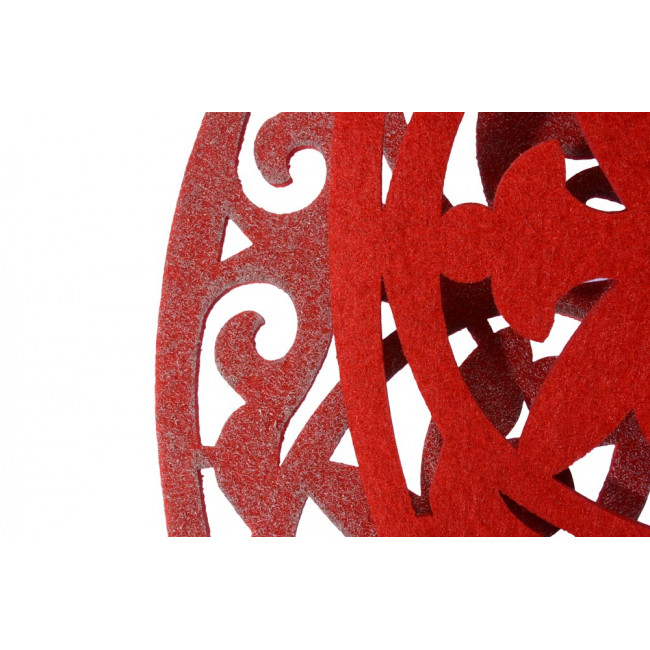 Салфетка под приборы Aiva, красный, D38cm