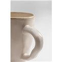 Mug Organic, beige-white, D11cm, 300ml