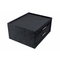 Jewellery box Taberno, black/light gray, 32x27x15.5cm