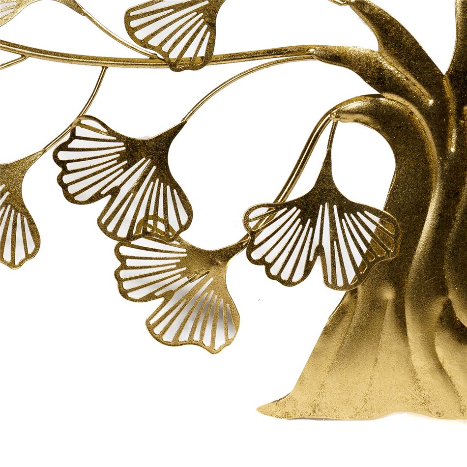 Wall deco Birds II, golden, 74x96x2cm