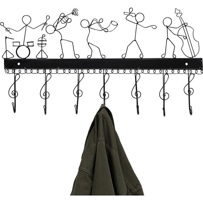 Wall wardrobe wire Music Band, 62cm 