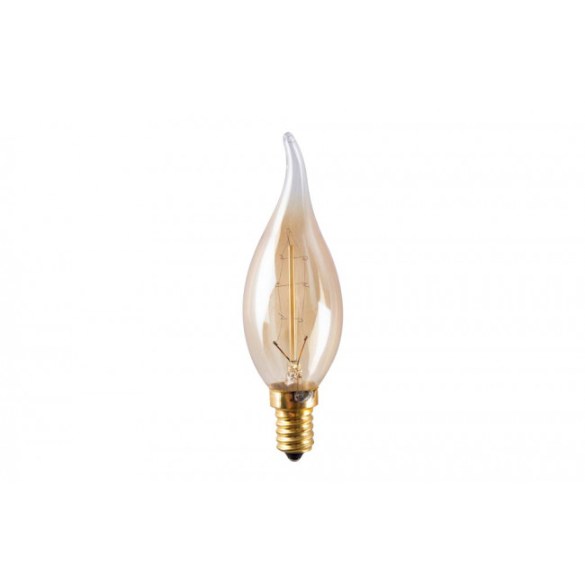 Edisson bulb Flame Amber, 25W E14, H-11.5cm, D-3.5cm