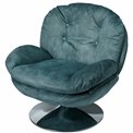 Кресло для отдыха Vanesa, зеленое 16, 80.7x83.7x83.7cm