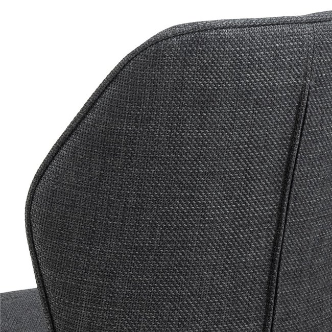 Обеденный стул Acura, комплект из 2 шт., темно-серый, H88.5x51x61.5см, высота сиденья 45см