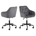 Office chair Arook, dark grey, H88.5x59x58.5cm, seat height 46-55cm
