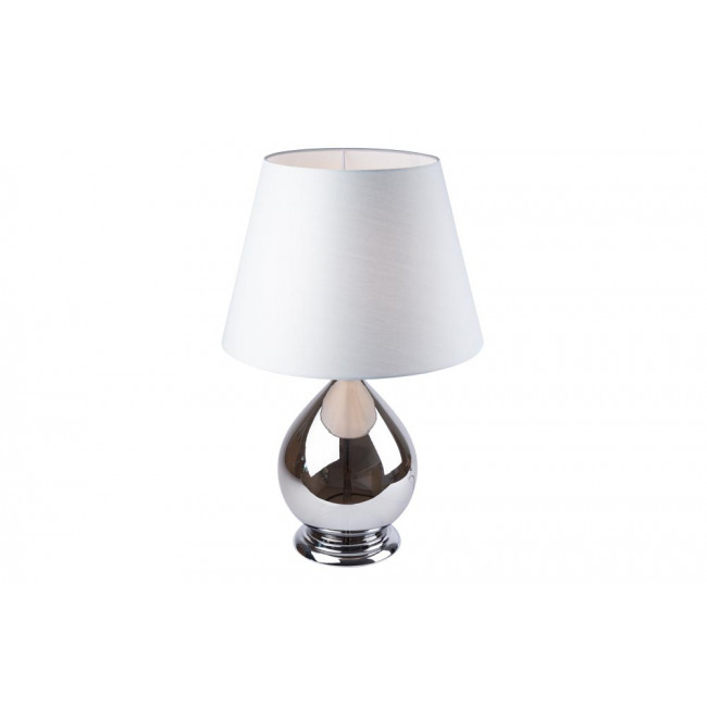 Table lamp Dora, smoke/black, E27 60W (max), H-64cm, Ø-40cm