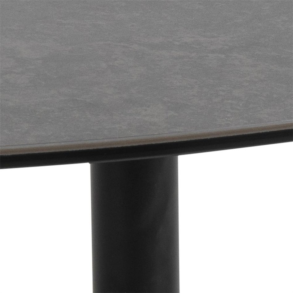 Coffee table Ansley, black, H34x84x77cm