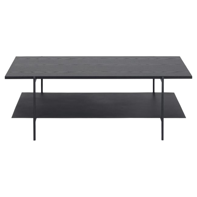 Coffee table Agnus, black, H40x115x60cm