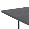 Coffee table Agnus, black, H40x115x60cm