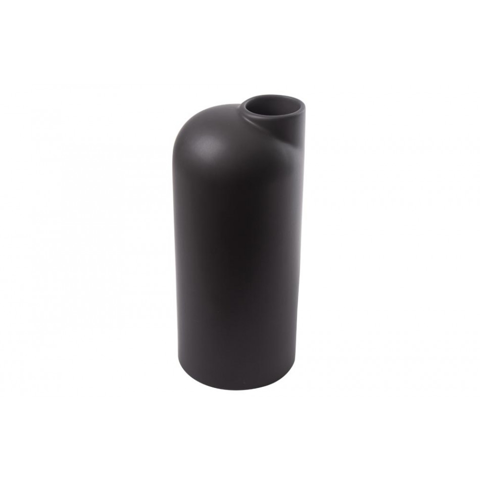 Vase Carafe Modern M, matt/black, h26cm