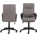 Офисное кресло Acbraid, серый-коричневый, H115x67x69.5см, высота сиденья 48-57см