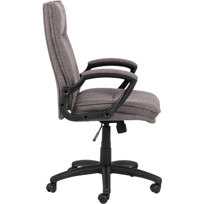 Office chair Acbraid, grey-brown, H115x67x69.5cm, seat height 48-57cm