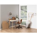 Office chair Atilde , brown, H87x55x54cm, seat height 44-51cm