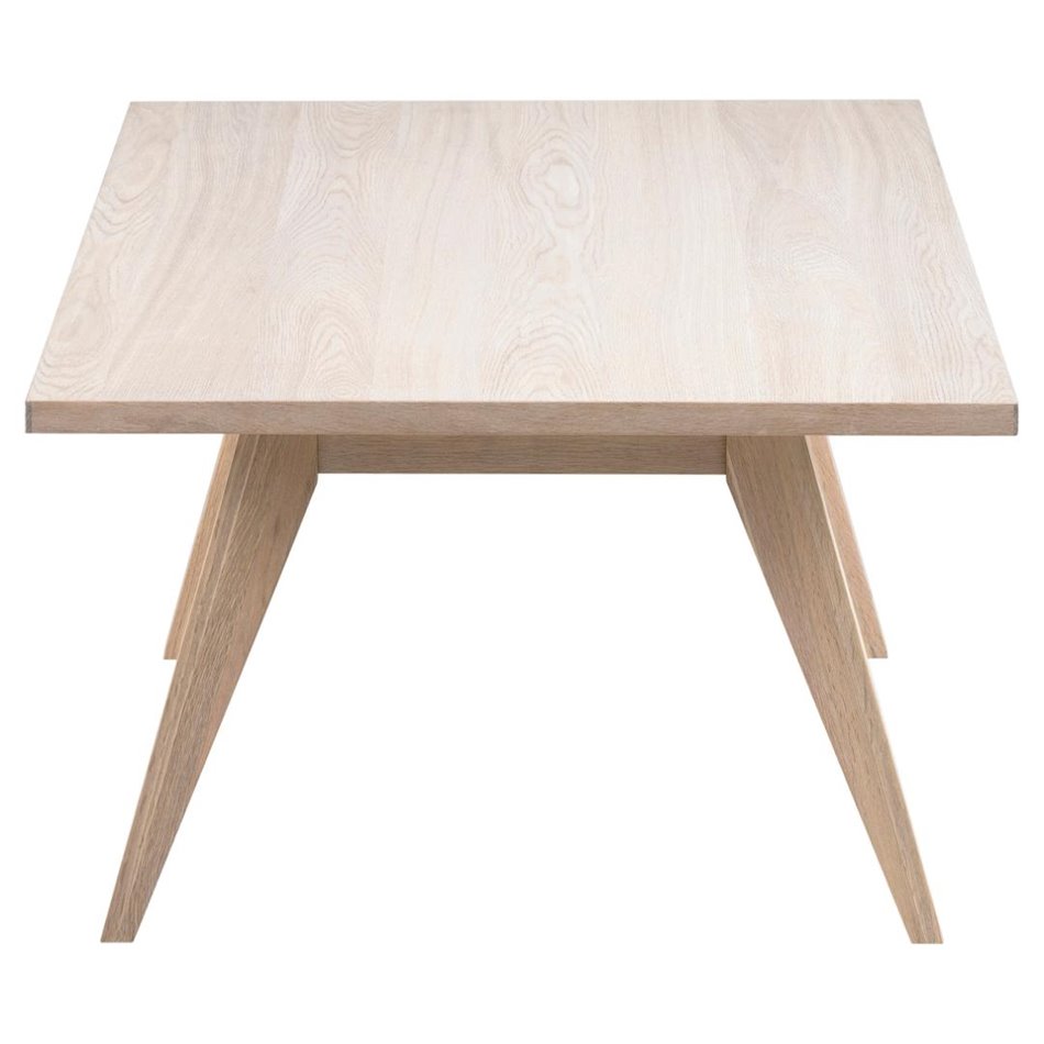 Coffee table Alina, oak veneer, H45x130x70cm