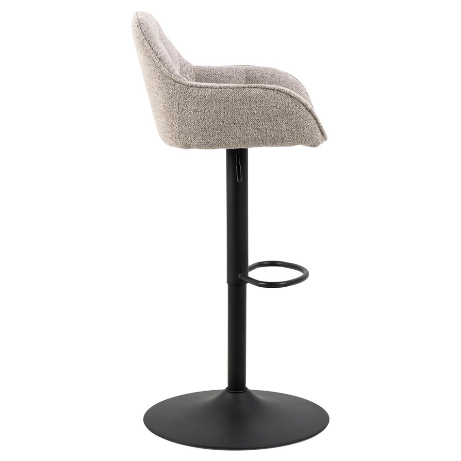 Bar stool Arook, set of 2 pcs, beige, H109x52x52cm, seat height 63-84cm