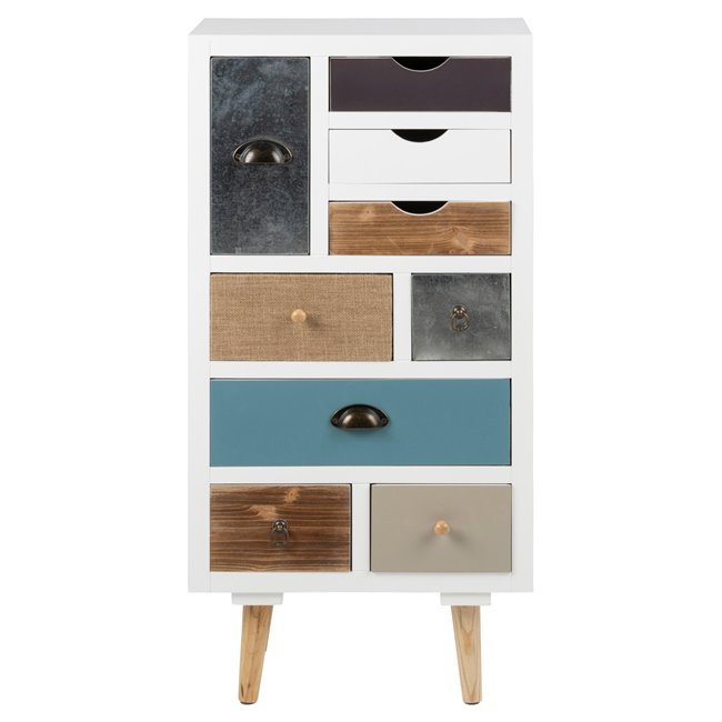 Chest of drawers Ahais, H98x48x32cm