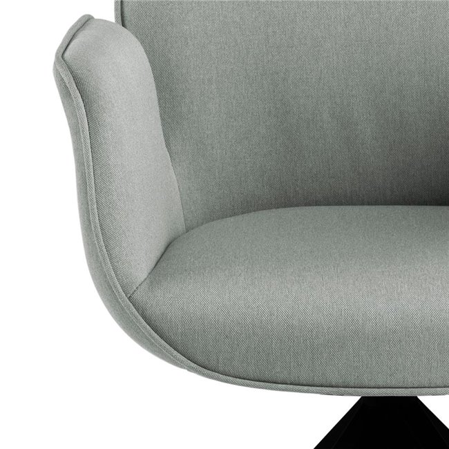 Обеденный стул Acura, светло-серый, H91x60.5x58.5см, высота сиденья 51см